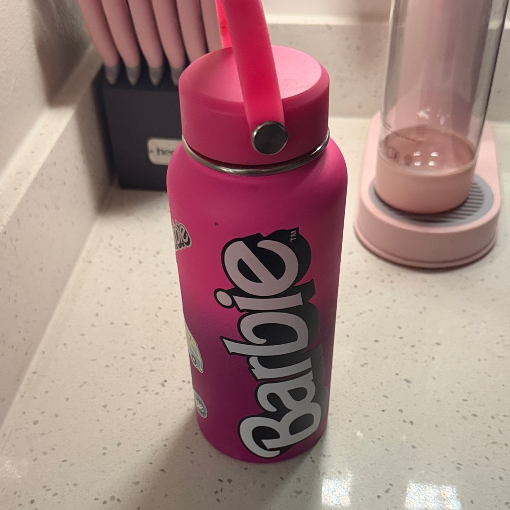 Barbie Pink Insulated Water Bottle - Truck Exclusive